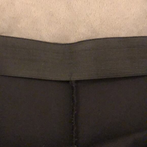 Harve Benard Black Stretch Woven Pants Woman Size 8 Pull On Casual Office - Picture 5 of 10